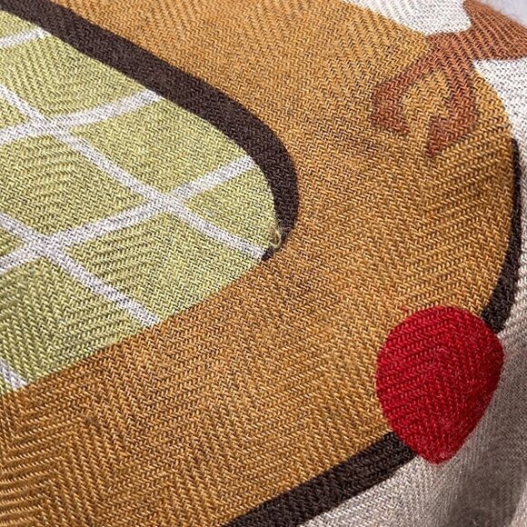 HERMES Giant Square HERMES Horse Club HERMES HORSE CLUB Size 140 Cashmere70% - Picture 10 of 10